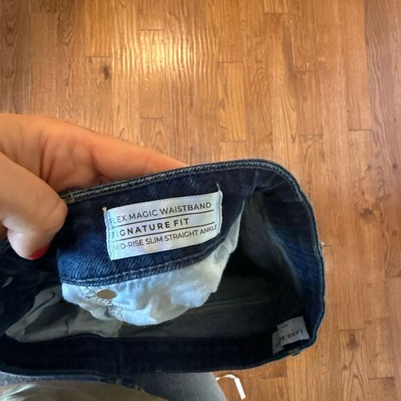 Lane Bryant flex magic mid rise signature straight leg jeans size 16 - Picture 10 of 13